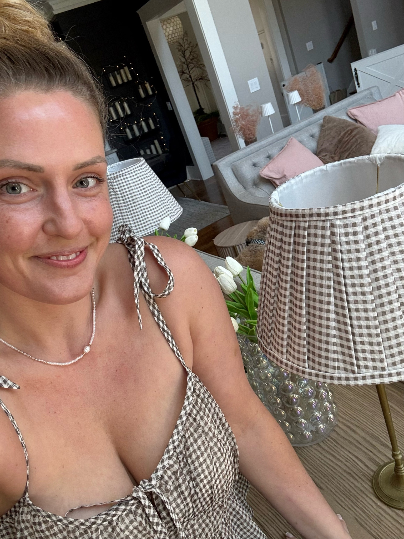 Matched the lampshade again 🫠😂😝

#LTKHome #LTKSaleAlert #LTKStyleTip