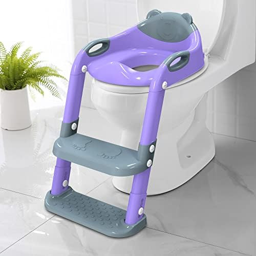 Toilet Potty Training Seat with Step Stool Ladder, SKYROKU Toddler Potty Seat for Kids and Toddle... | Amazon (US)