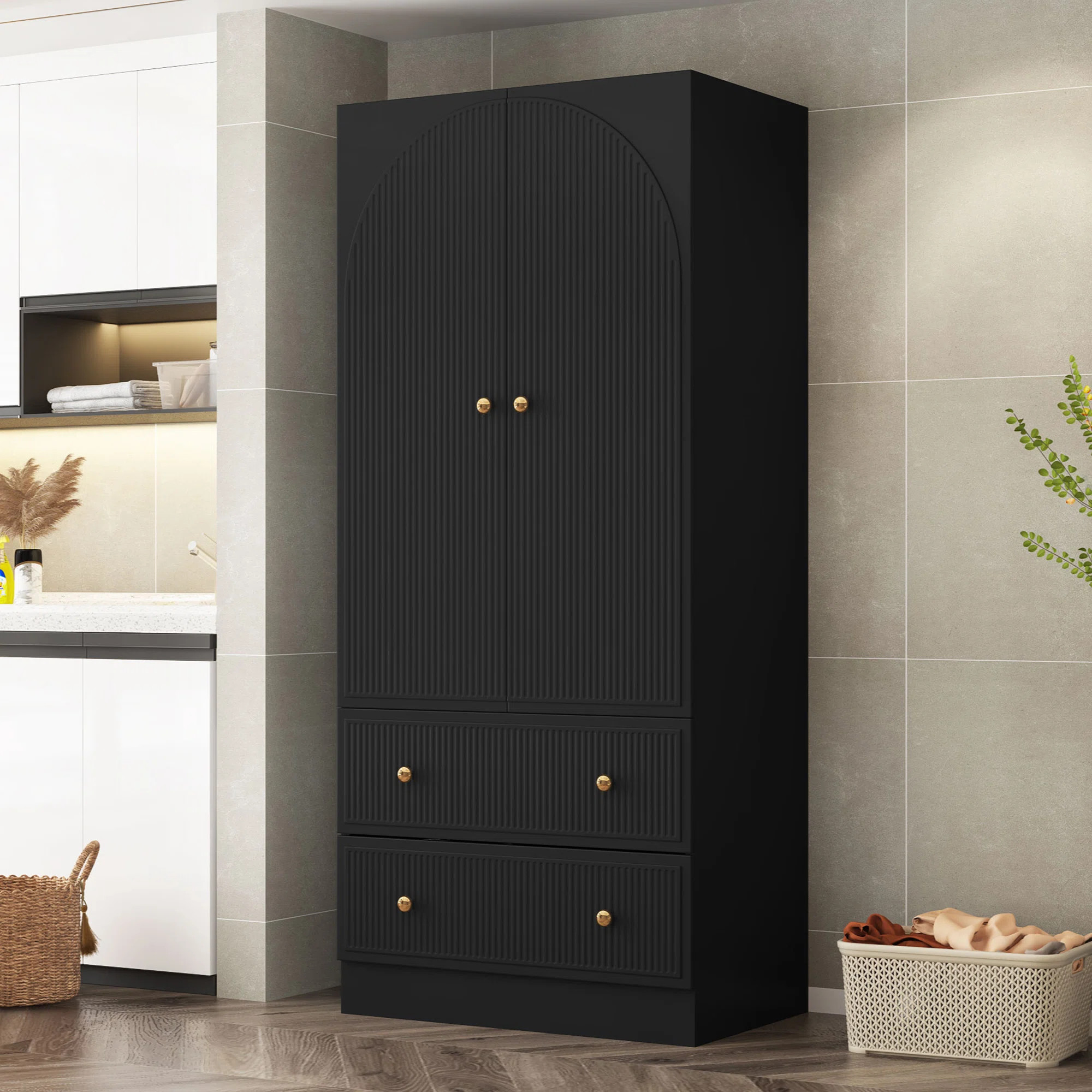 Maartje Wood Armoire | Wayfair North America