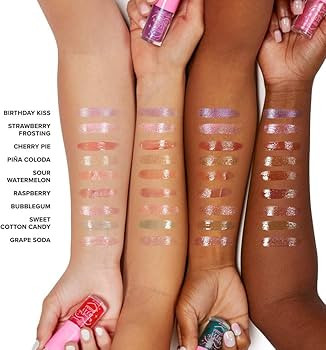 Too Faced Kissing Jelly Lip Oil Gloss | Sunflower & Jojoba Oils, 0.15 fl. oz. | Amazon (US)