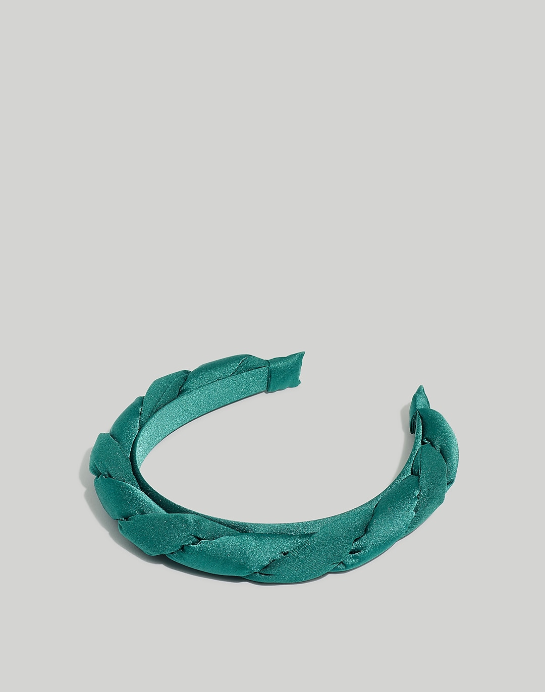 Puffy Satin Wrapped Headband | Madewell