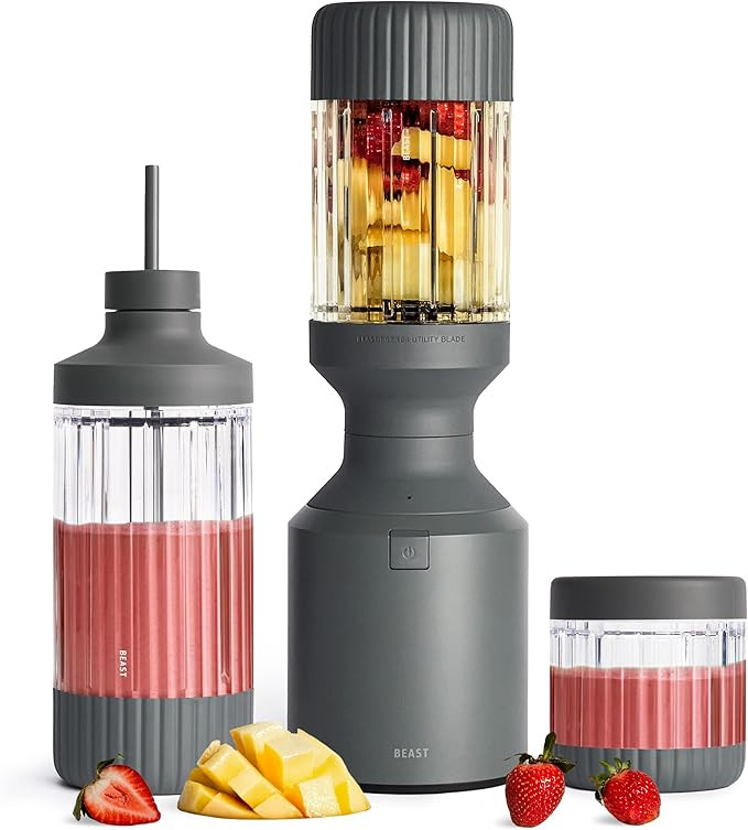 Beast Mega 1200 Plus | Premium Countertop Blender | Smoothies, Shakes, Sauces, Dips, Soups | Blen... | Amazon (US)