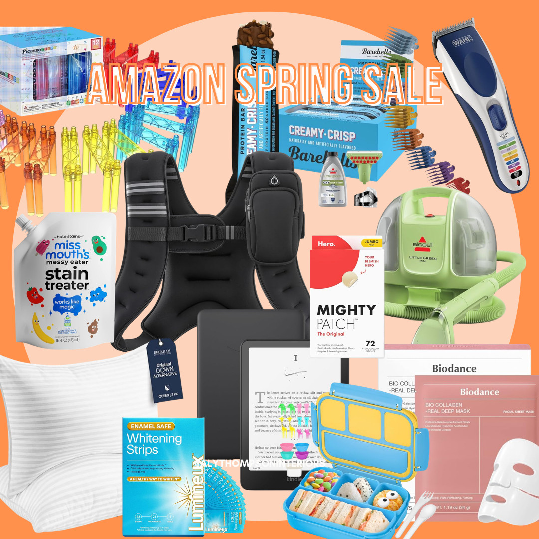 Amazon Big Spring Sale | Amazon Finds | Amazon Sale | Miss Mouth;s | Mighty Patch | Sale Alert | Weighted Vest | Barbells | Wahl | Magnatiles  

 #LTKActive #LTKHome #LTKSaleAlert