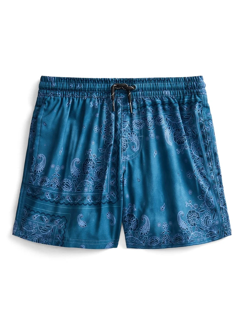 Weekend Academy Boys Printed Swim Trunks, Sizes 6-18 & Husky | Walmart (US)