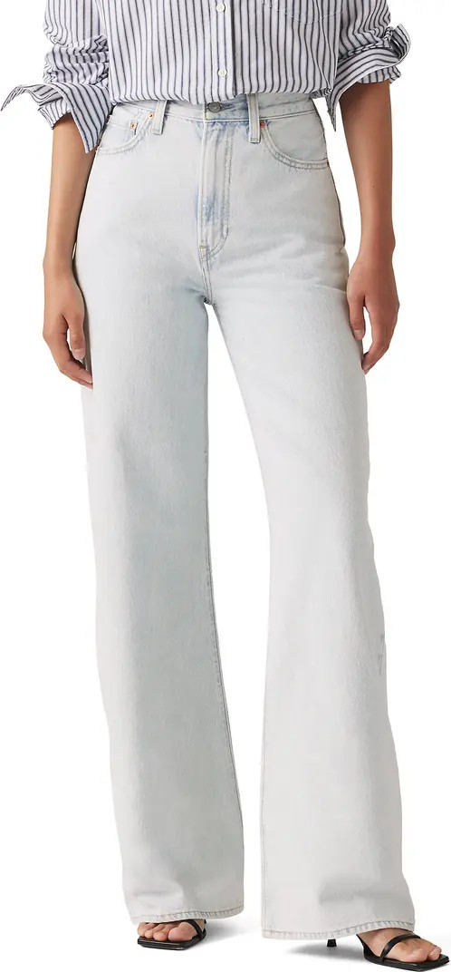 Ribcage High Waist Wide Leg Jeans | Nordstrom