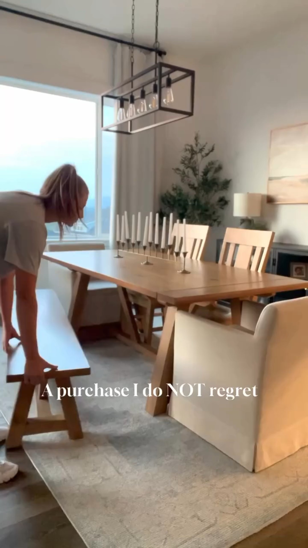 A purchase that I still DON’T regret! 💯 was eyeing a set from Pottery Barn but found this dupe at World Market. This whole set was cheaper than just the table from PB. Save your money and get this one! Great quality and so beautiful 🤩 

#LTKHome