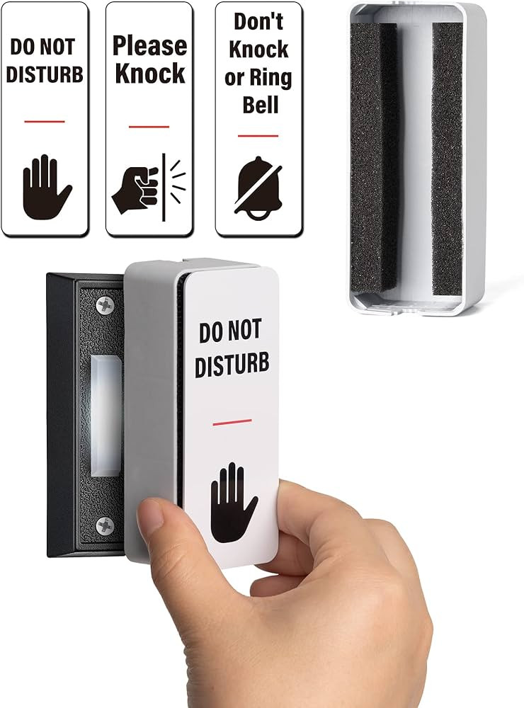 DreamDefender - The Original 3-in-1 Do Not Disturb Doorbell Cover, Alternative to Do No Disturb S... | Amazon (US)