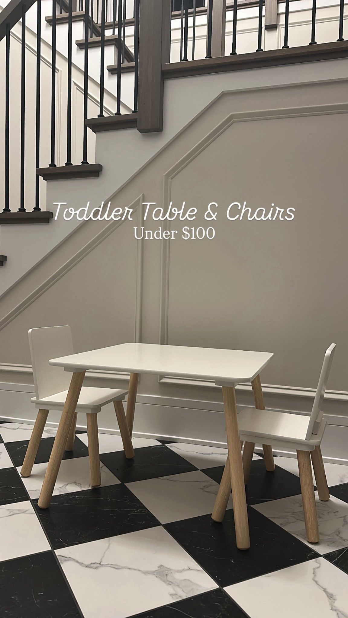 Toddler table, toddler wooden table, wood table and chairs, toddler chairs, toddler playroom, toddler playroom table, toddler playroom furniture, toddler furniture, Amazon, Amazon finds, Amazon furniture 

#LTKKids #LTKFindsUnder100 #LTKHome