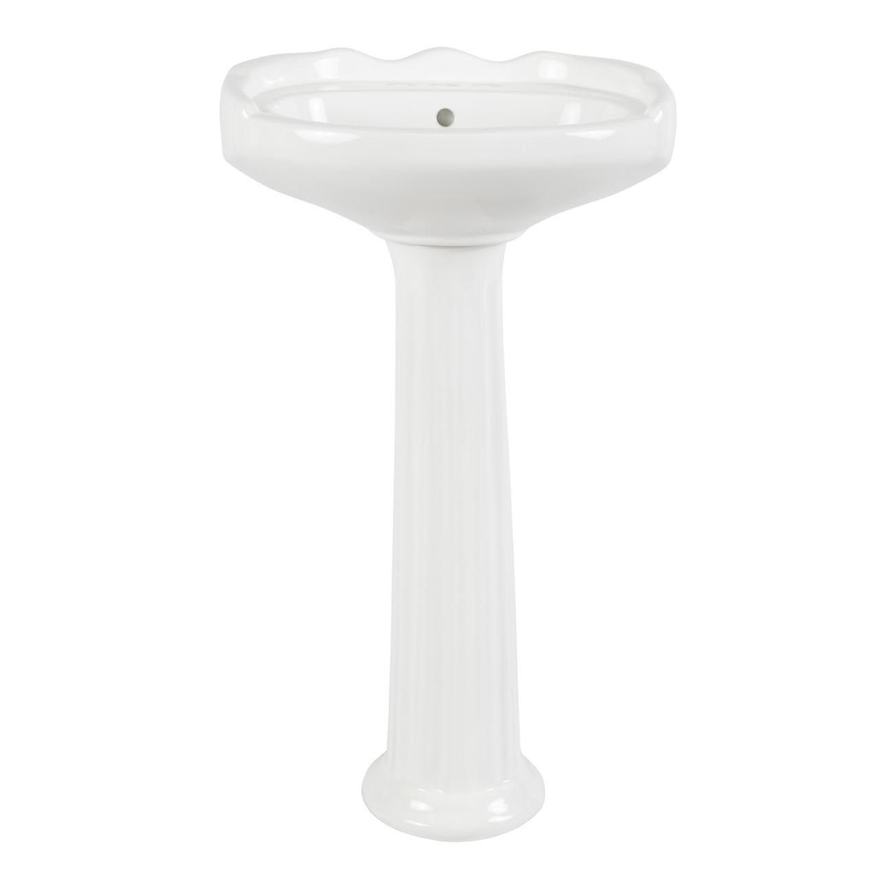 Rimanere 20 Inch Pedestal Sink | Vintage Tub & Bath