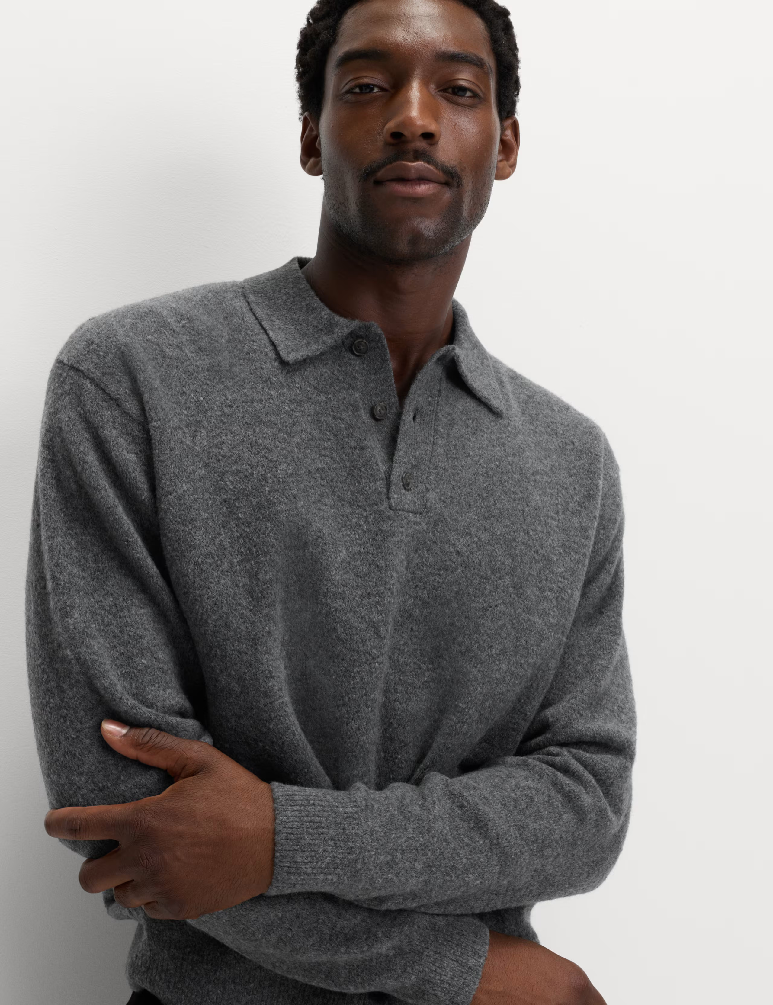 Supersoft Polo Neck Jumper with Wool | Marks & Spencer (UK)