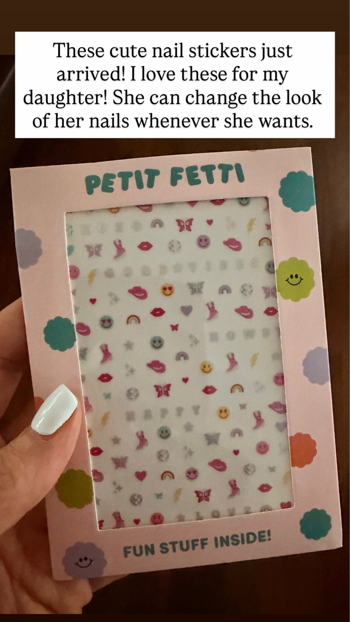 These nail stickers are so adorable

#LTKKids #LTKBeauty
