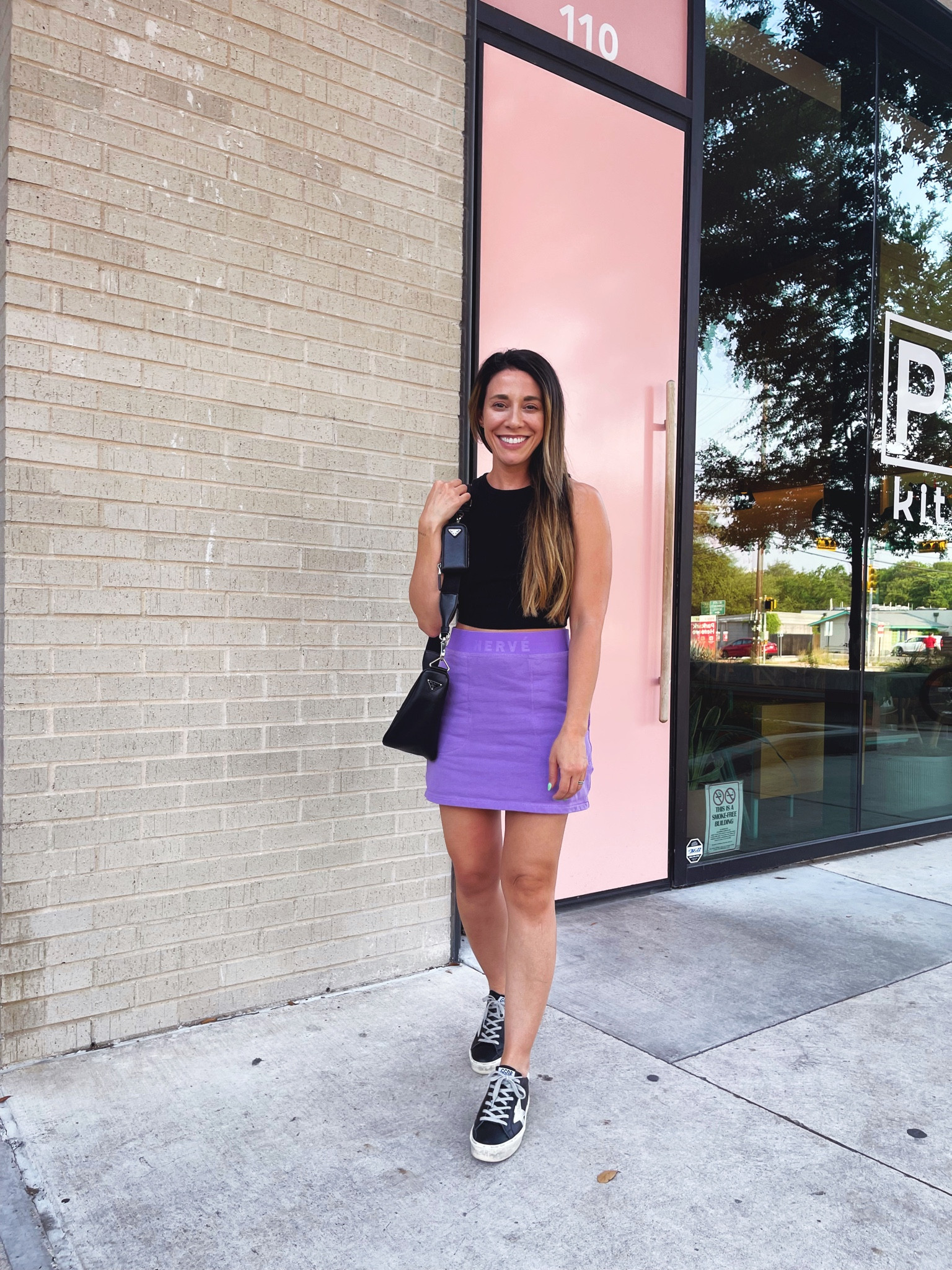 #ootn, obsessed with this skirt and it’s on SUPER SALE!! Just ordered the cloud color and it’s $30! For all my petite gals out there, I love this brand!! 

Petite, petite outfit, petite skirt, summer outfit, spring outfit, Prada, golden goose, skirt, tank, cropped top, black purse, black shoes, black top, neutral with a color pop, petite fashion, sale, petite sale, Nordstrom finds, Nordstrom outfit

#LTKsalealert #LTKshoecrush #LTKSeasonal