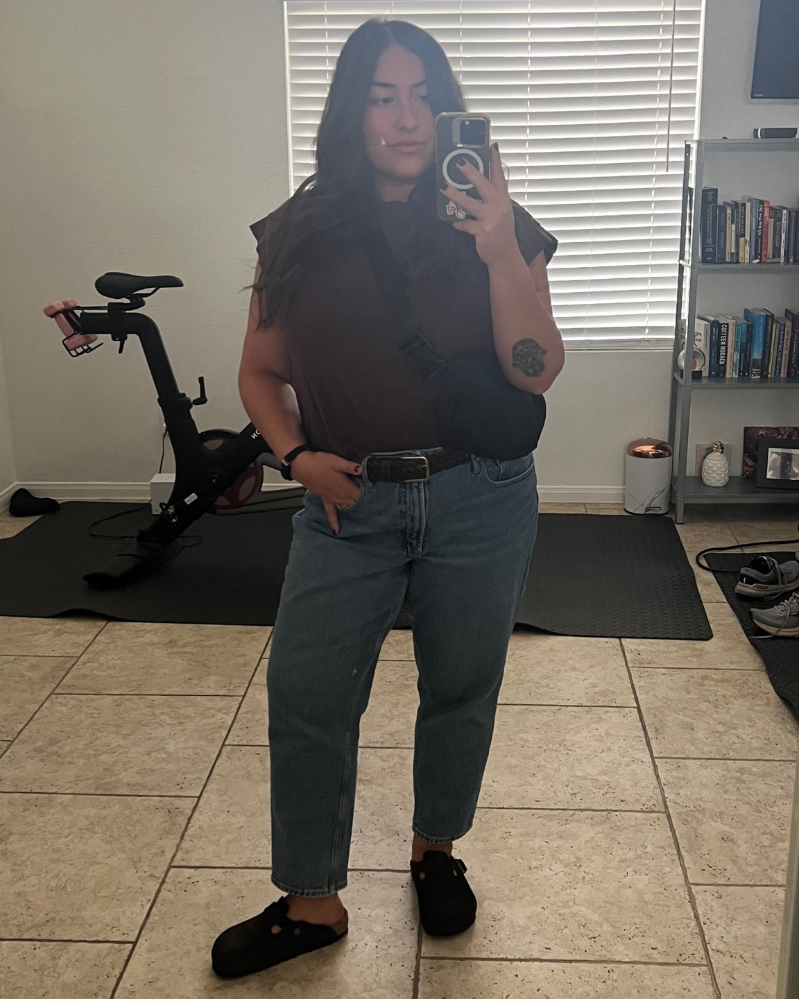 Birkenstock Boston Clog outfit. 

#LTKMidsize