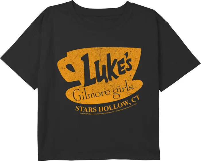 Gilmore Girls Girl's Gilmore Girls Luke's Dinner Distressed Logo  Graphic T-Shirt | Nordstrom | Nordstrom