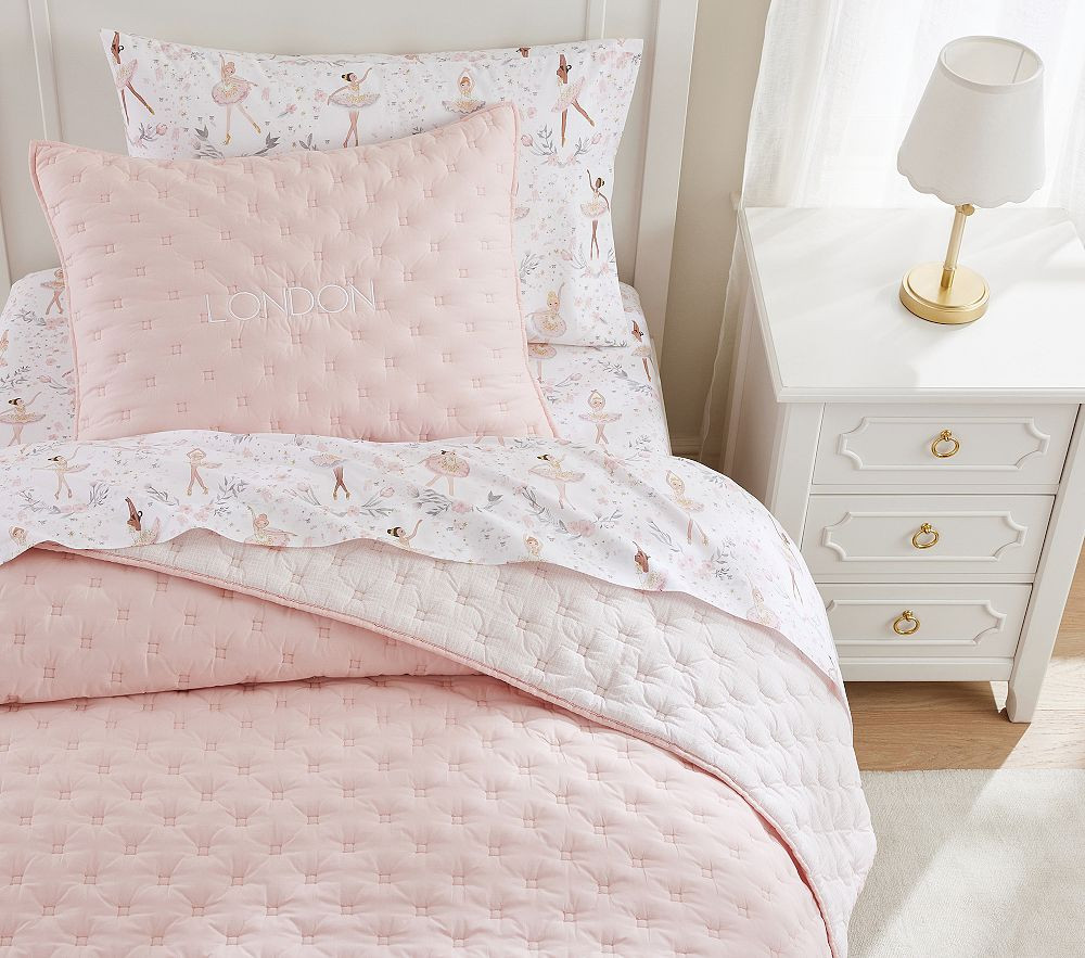 Square Stitch Quilt & Shams | Pottery Barn Kids