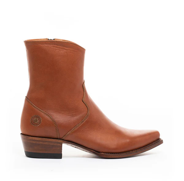 Scarlett Zip Cognac | Ranch Road Boots