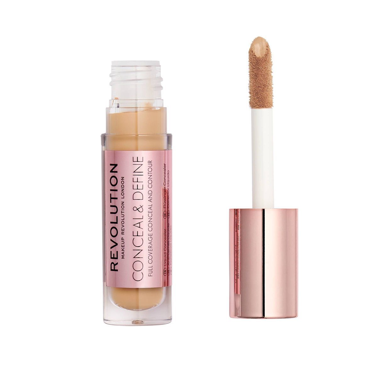 Makeup Revolution Beauty Conceal & Define Concealer - 0.14 fl oz | Target
