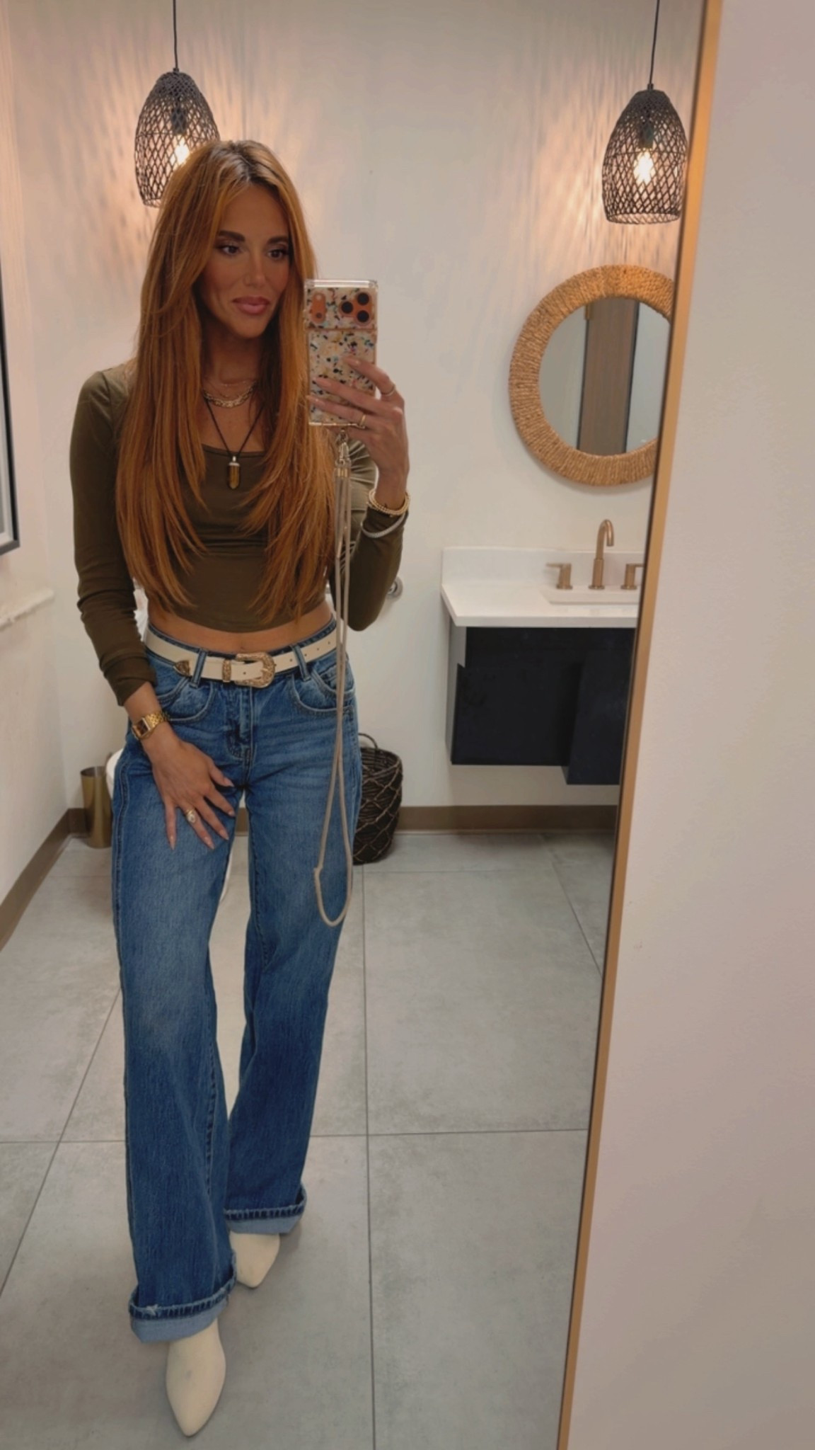 Perfect casual and comfy workday fit, all things linked. My favorite jeans right now!

#LTKootd #LTKWorkwear #LTKTall