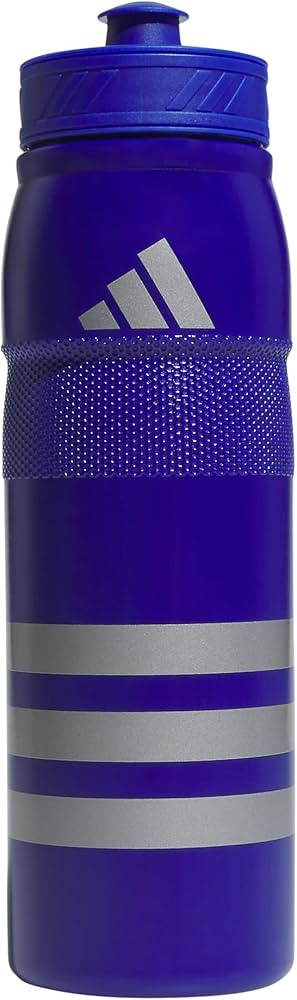adidas 750 ML (28 oz) Stadium Refillable Plastic Sport Water Bottle, Bold Blue/Grey/Bold Blue, On... | Amazon (US)