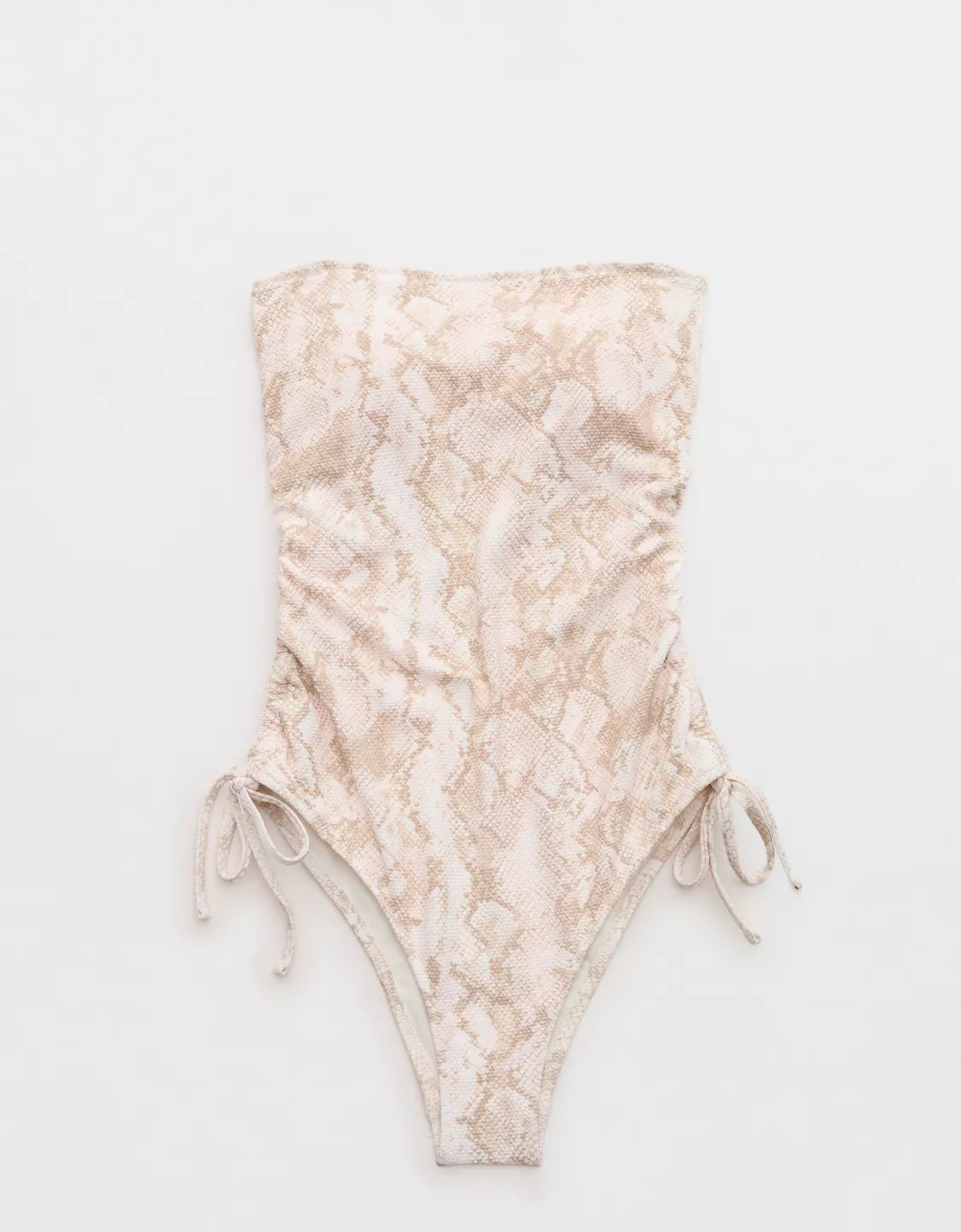 Aerie Pique Cheeky One Piece Swimsuit | Aerie
