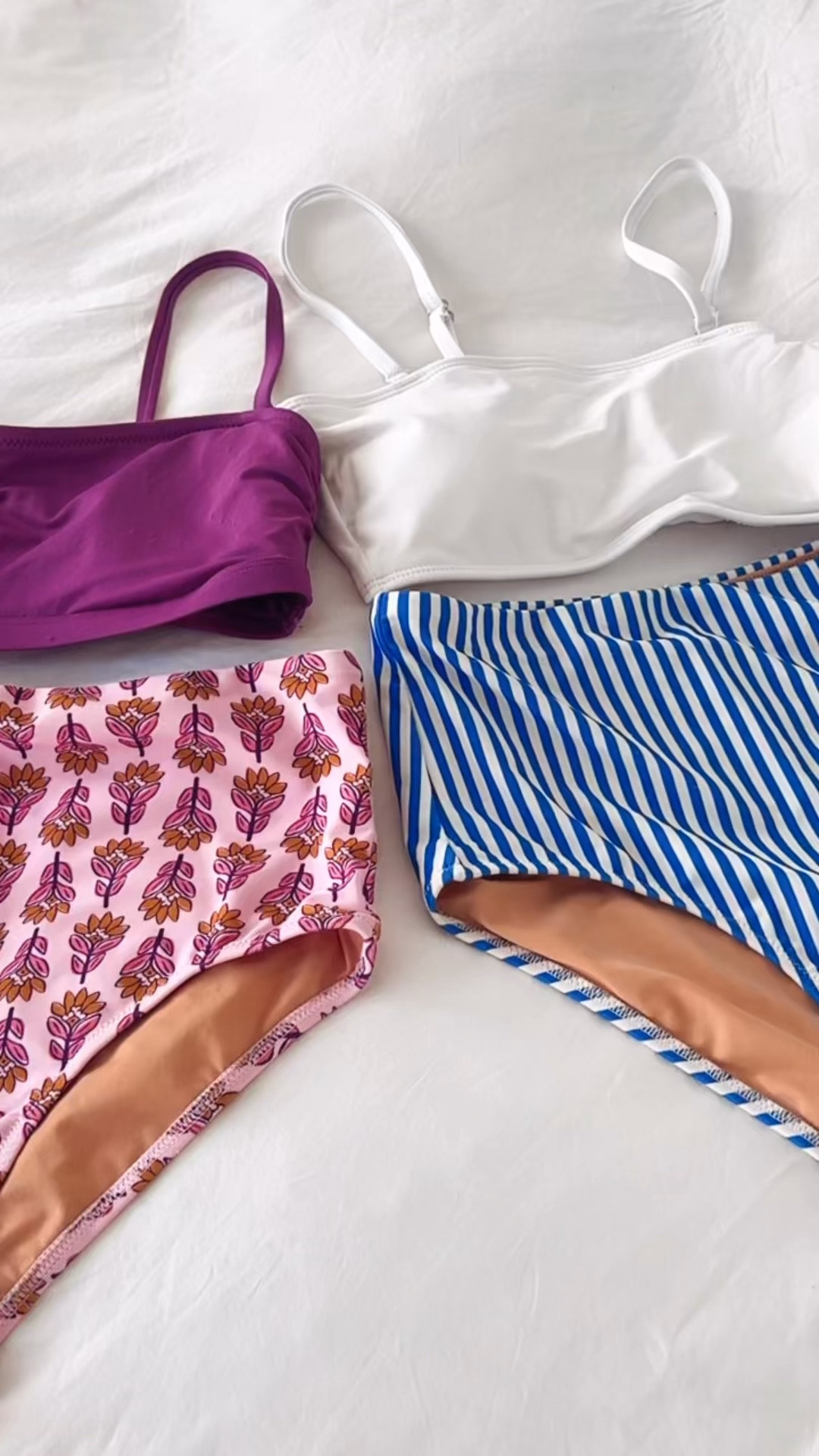 Looking for a nice two piece swimsuit with moderate to full coverage. These are so good and selling fast!!! 

High-rise swim bottom-small 
Bandeau swim top-small

#LTKootd #LTKSwim #LTKTravel