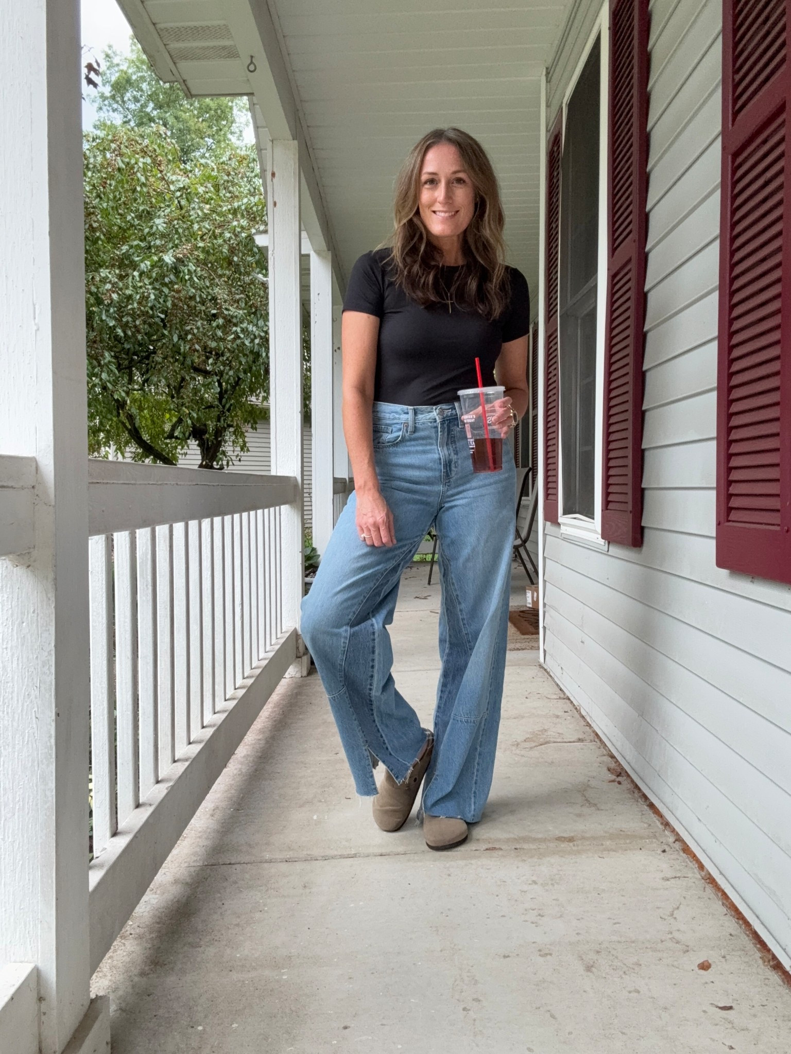 10/6/25 ✨ Tee is a medium. Jeans are 4 tall. 

Everyday outfits. Easy outfits. Easy outfit ideas. Neutral basics. Fall outfits. Fall outfit idea. Casual outfits. Basic mom outfit. Casual outfit idea. Casual outfit. Everyday outfit. Mom outfit. Street style. Casual mom outfit. Amazon fashion. Sports mom outfits. Sports mom outfit idea.

#LTKSeasonal #LTKFindsUnder50 #LTKOver40