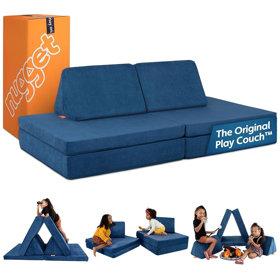 Nugget - The Original Play Couch for Kids - Modular Foam Children's Sofa for Playroom, Imaginatio... | Amazon (US)