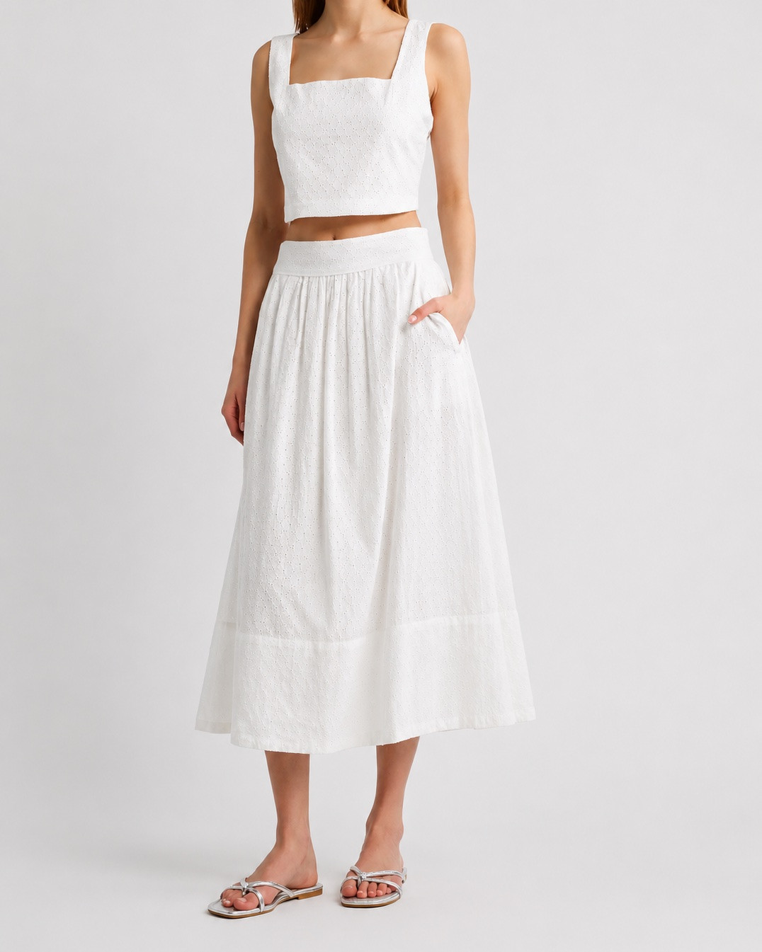 white eyelet, summer-ready, and somehow over 60% off 🤍
found this set at nordstrom rack and immediately added to cart.

#LTKootd #LTKSaleAlert #LTKTravel