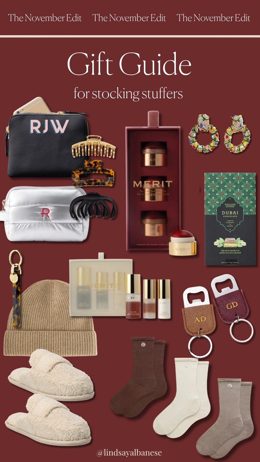 Stocking Stuffer Gifts 🎁🎄


Gift guide, 2025 gift guide, holiday gift guide, stocking stuffers, gifts for her, gifts for him 



#LTKHoliday #LTKFindsUnder100 #LTKGiftGuide