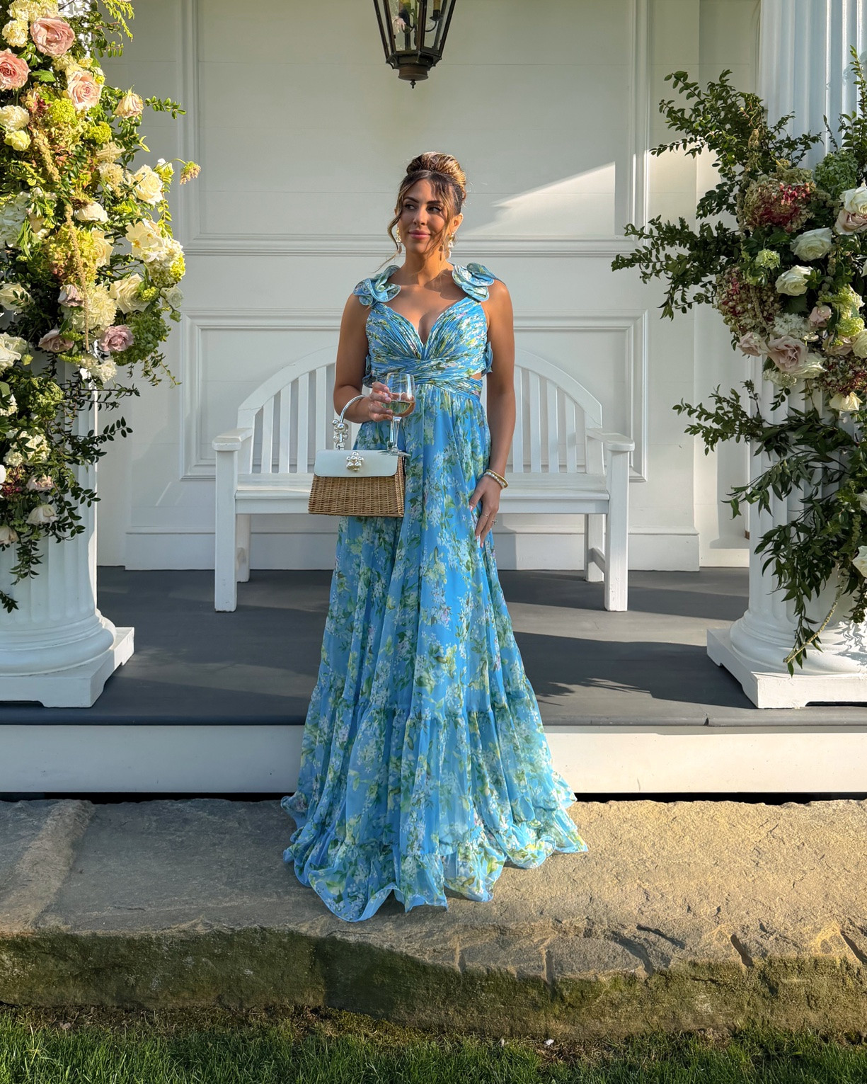 the perfect floral gown for any special occasion this summer —  black tie wedding, wedding guest dress, cocktail hour, charity gala dresses

Wearing size 4 / small

#LTKootd #LTKgrwm #LTKdayinmylife