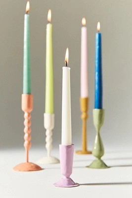 Cora Enamel Candleholders | Anthropologie (US)