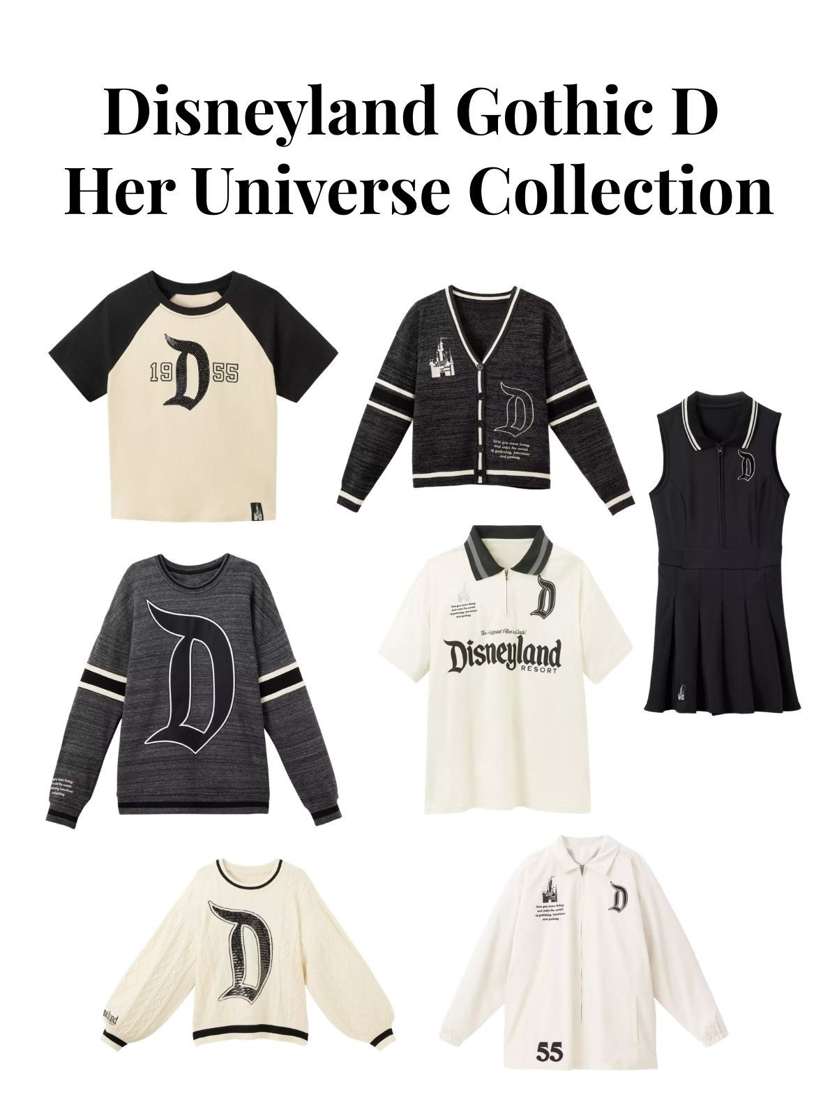 New Her Universe Disneyland Gothic D collection 🖤🩶

#LTKTravel #LTKootd #LTKSeasonal