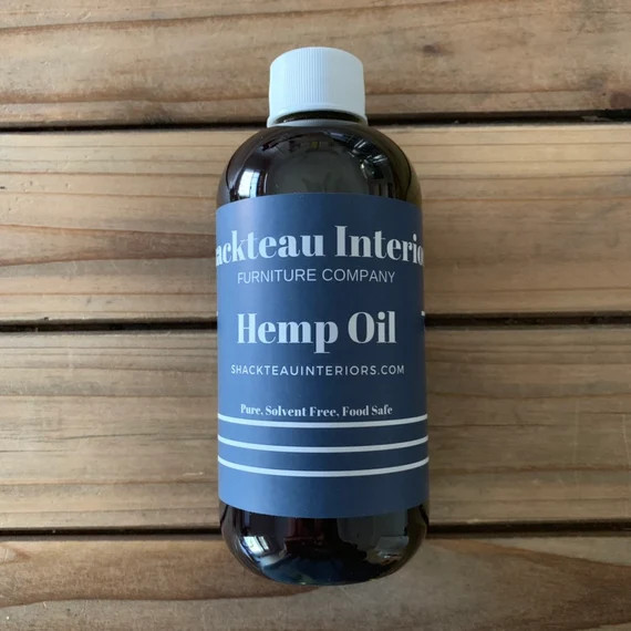 Shackteau Interiors Milk Paint Hemp Oil 8oz | Etsy (US)