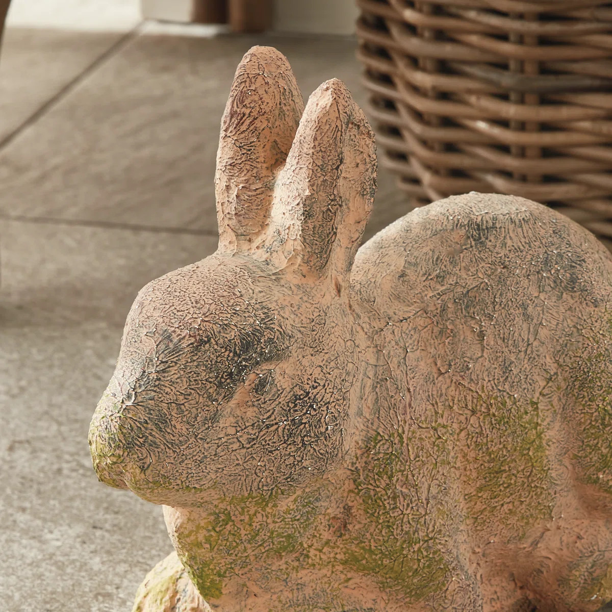 Doogal Rabbit Animals Terracotta Garden Statue | Wayfair North America