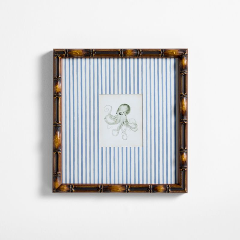 Octopus Framed Wall Art Print by Jake Arnold | Crate & Kids | Crate & Barrel