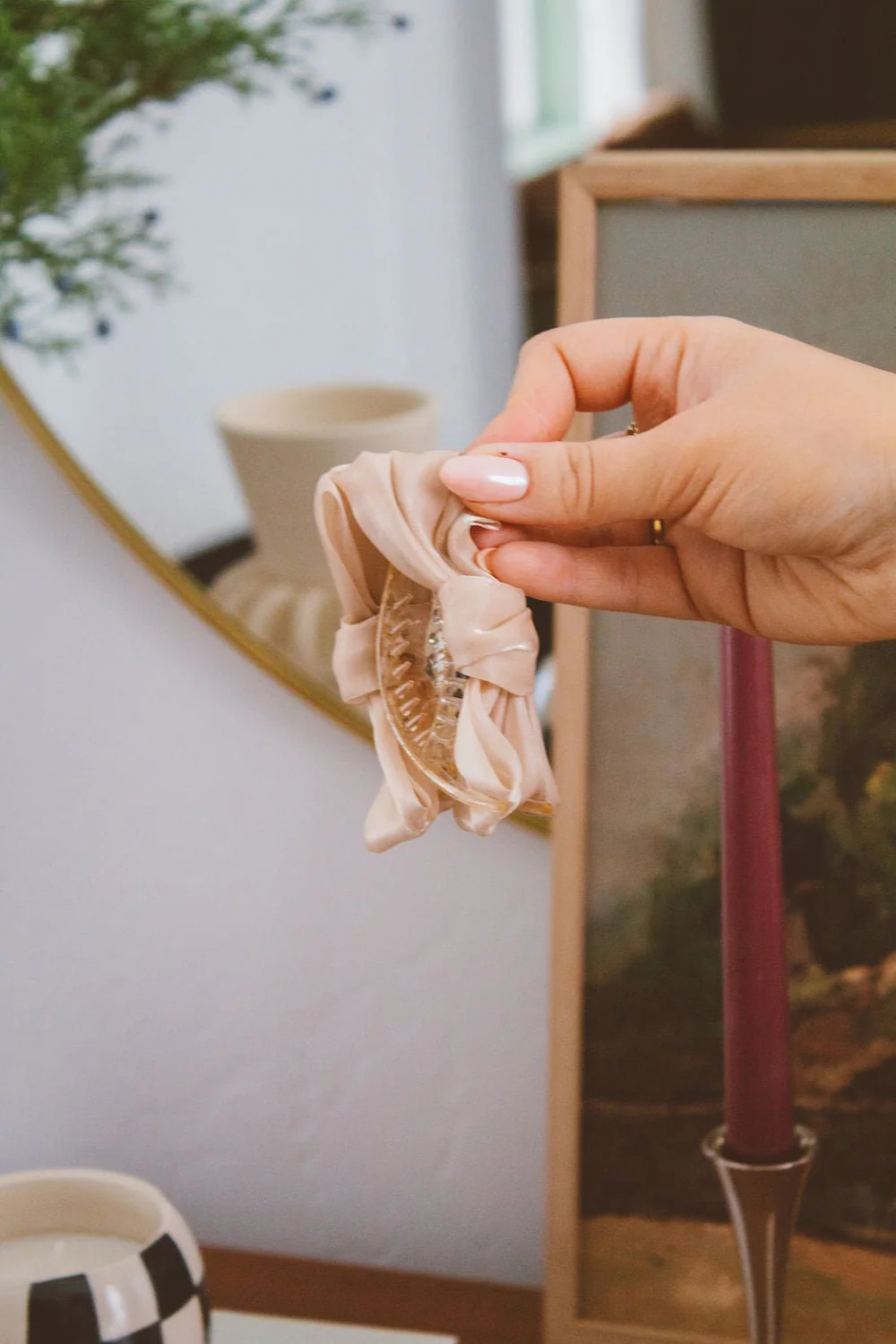 Double Bow Jumbo Ponytail Claw Clip | Shop Andi