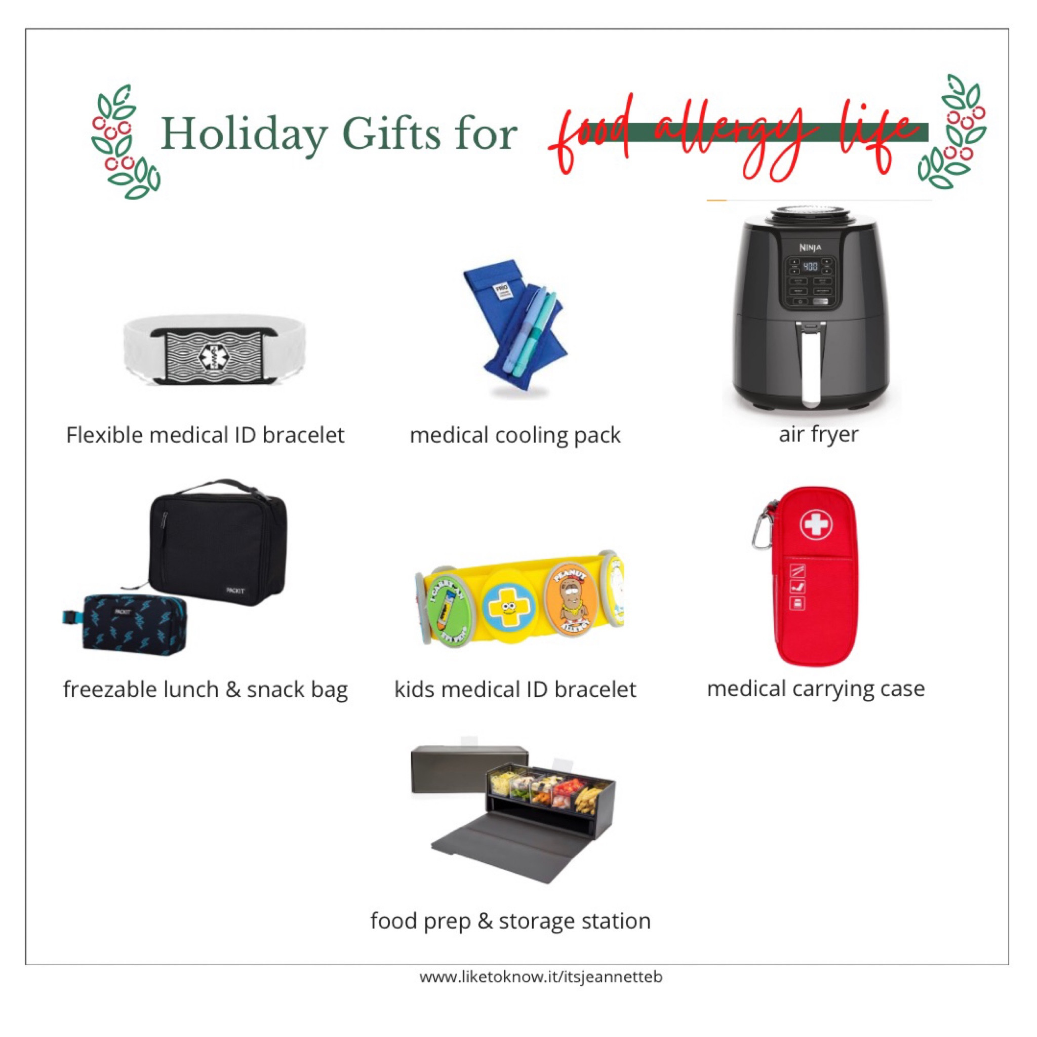 Gift ideas for the food allergy person in your life 

#LTKGiftGuide #LTKSeasonal #LTKHoliday