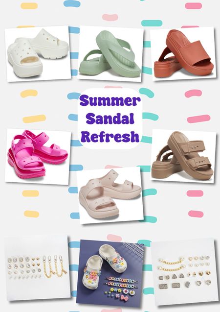 Fun new Crocs sandals for summer
Plus fun little accessories for your own Crocs to give them a little refresh for summer!
#crocs #summer #sandals