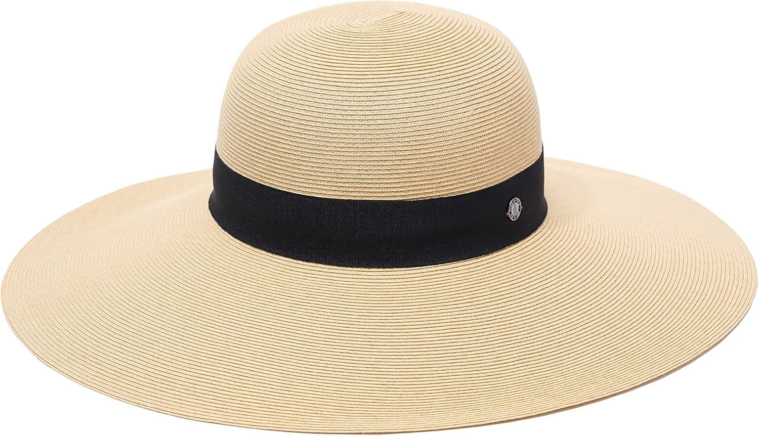 Pineapple&Star Jeune Wide Brim Sun Straw Beach Hat Fine Braid UPF50+ for Women | Amazon (US)