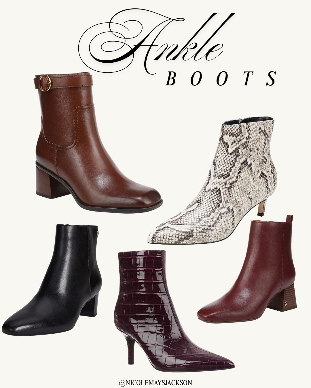 The workhorse of your fall wardrobe. The perfect ankle boot is equal parts style, comfort, and versatility. It’s the boot you reach for on days you don’t have time to think, knowing it will carry you through with effortless grace.

#LTKUnder100 #AnkleBoots #FallEssentials #EverydayStyle