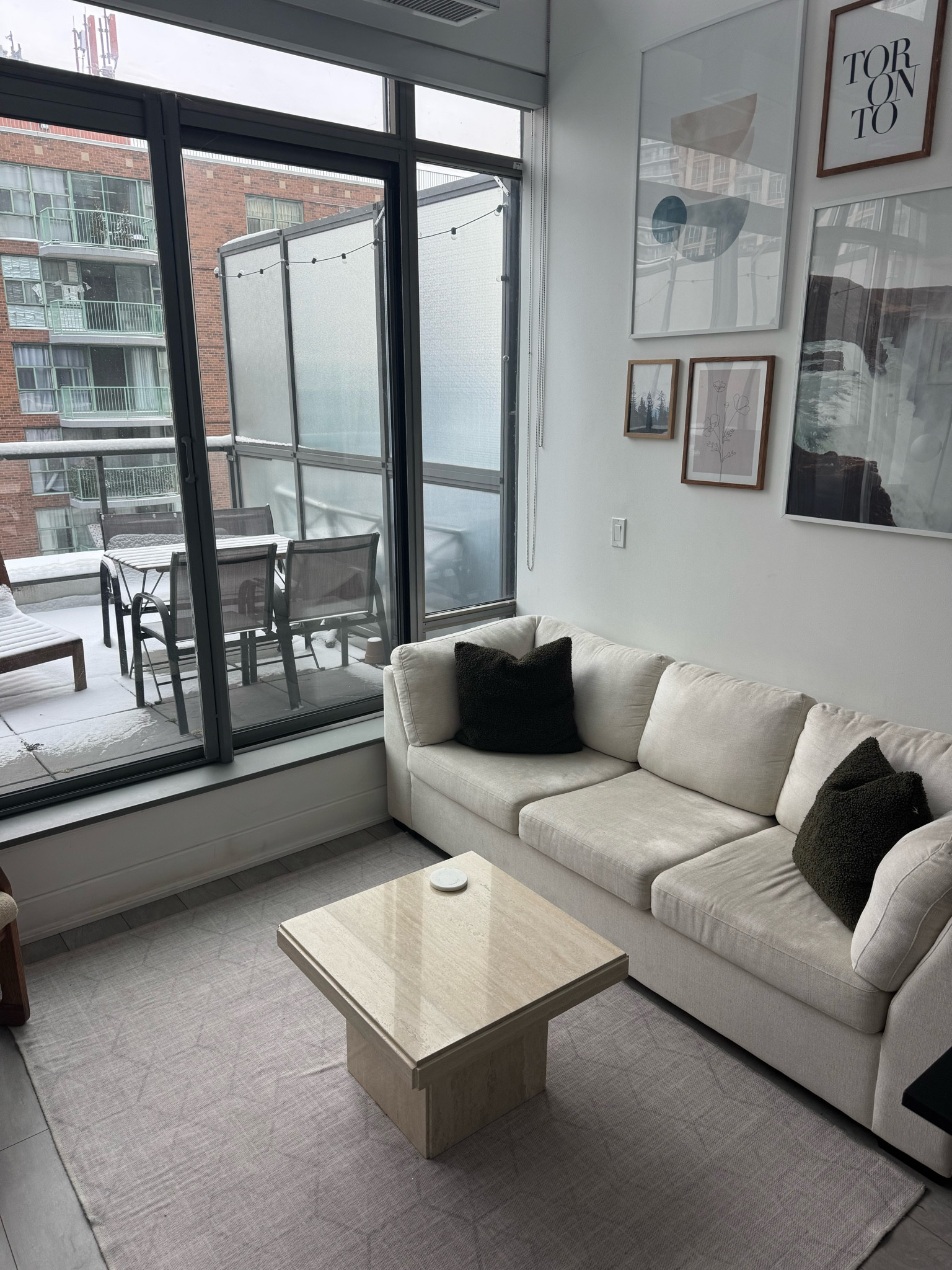 Living room rest on a snowy day 

#LTKcanada #LTKcasa #LTKwinter