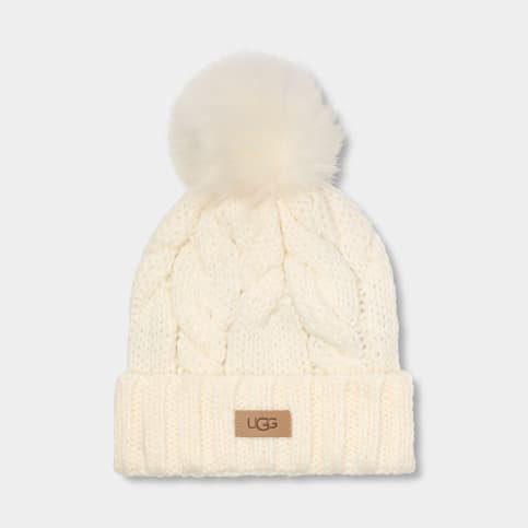 Cable Beanie W Pom | UGG (US)