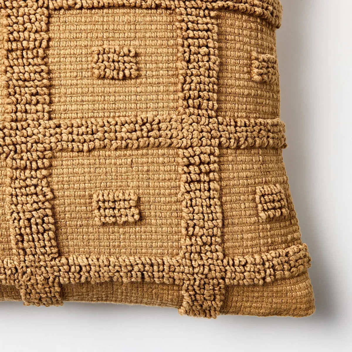 Tufted Geo Lumbar Throw Pillow - Threshold™ designed with Studio McGee | Target