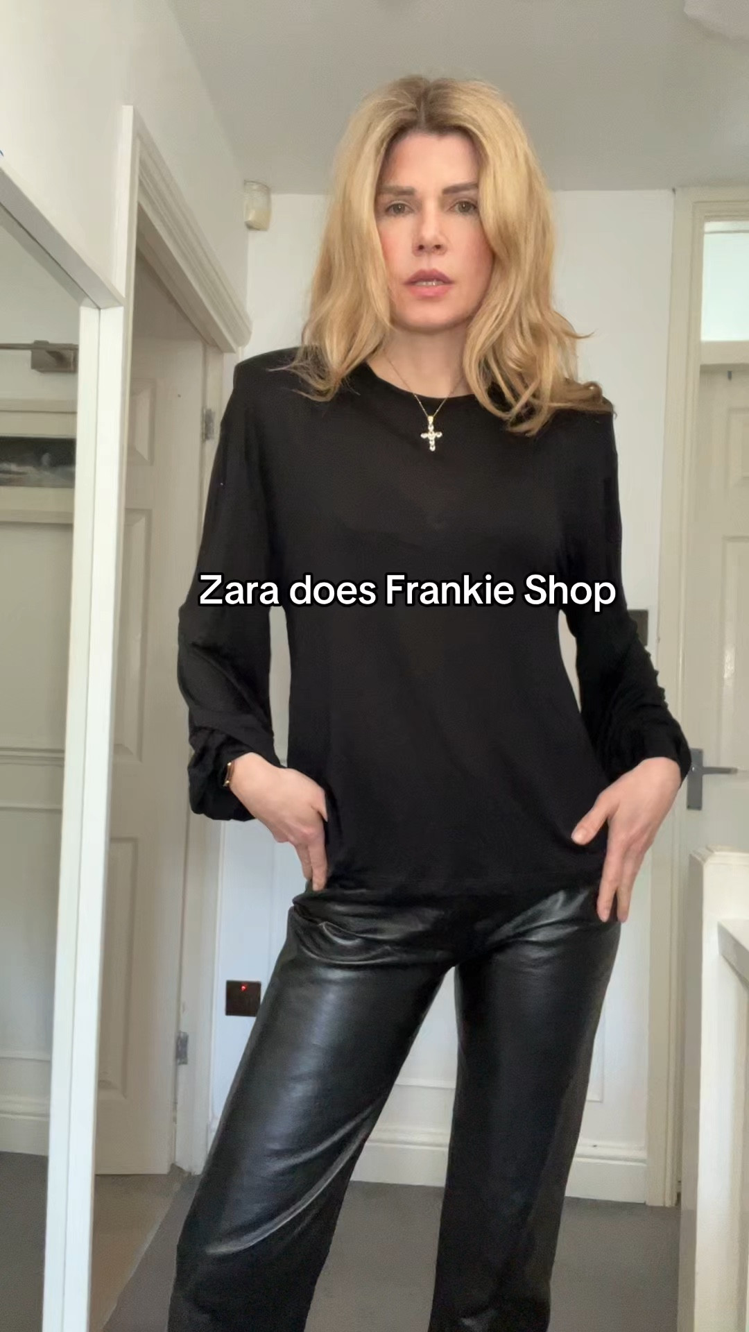 Zara top, Zara haul, Zara tshirt, tshirt with shoulder pads, red sandals, heaven mayhem 

#LTKspring #LTKuk #LTKsummer