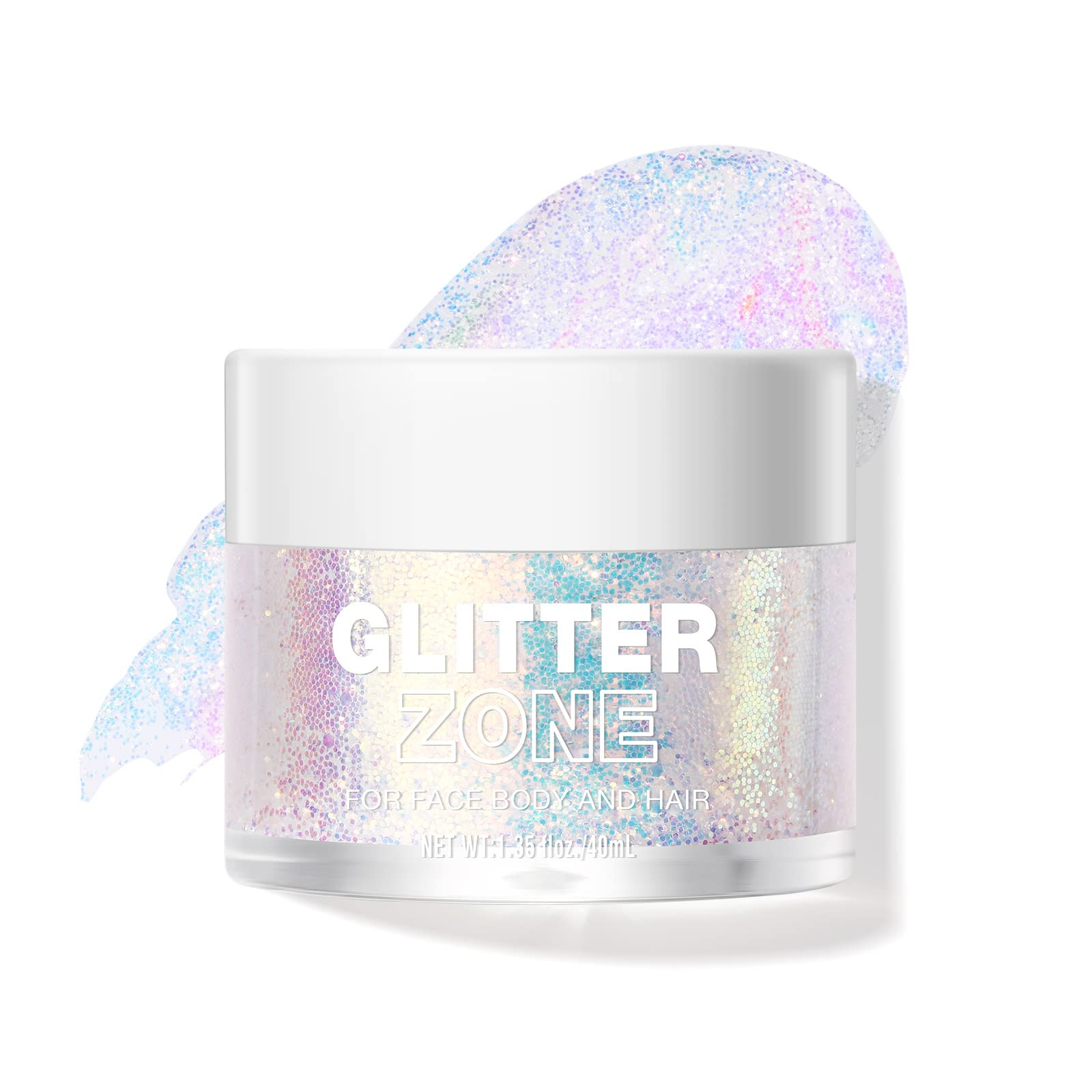 BestLand Holographic Body Glitter Gel for Women and Kids – Sparkle Glitter Makeup for Face, Bod... | Amazon (US)