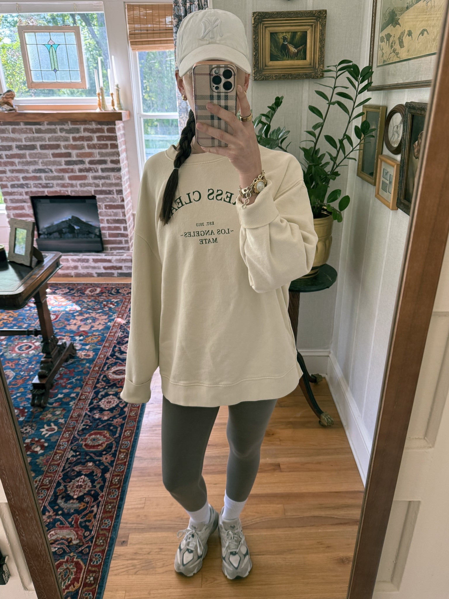 It’s an oversized sweatshirt + leggings set kind of day. And these NB shoes are so cute! I’m obsessed 🥰

#LTKStyleTip #LTKActive #LTKFindsUnder100