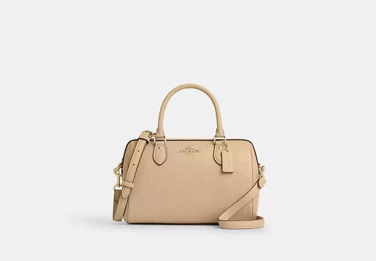 Rowan Satchel Bag In Signature Leather | Coach Outlet US