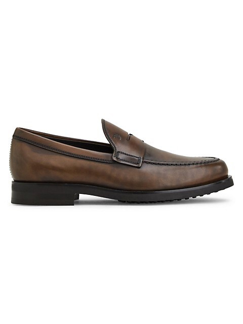 ZF Mocassino Cacao | Saks Fifth Avenue