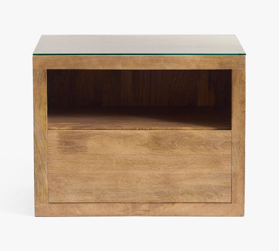 Cayman 27"" Nightstand, Warm Black | Pottery Barn (US)