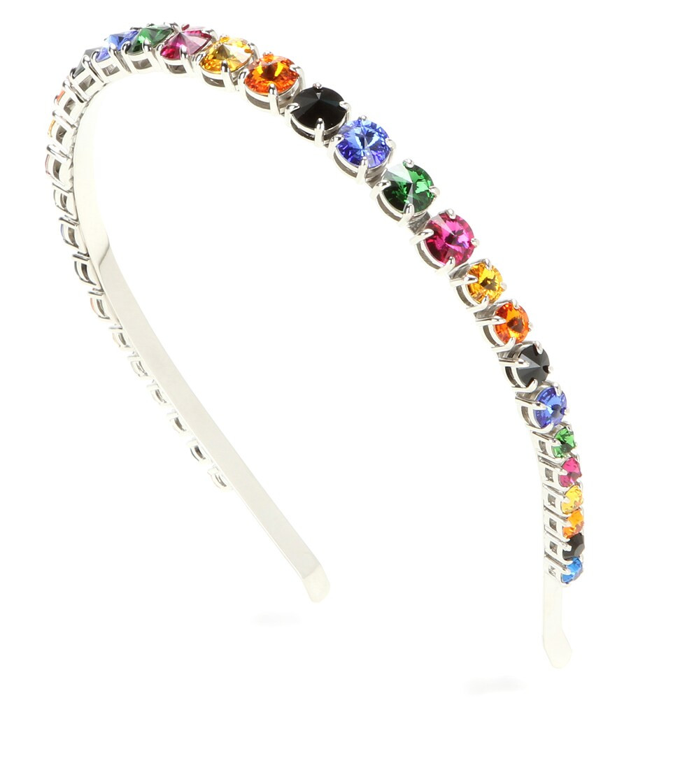 Crystal-embellished headband | Mytheresa (DACH)